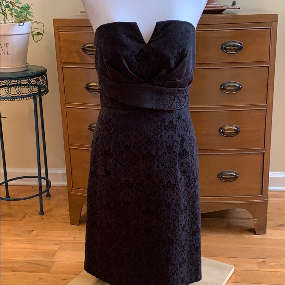 White House Black Market Strapless Dress
